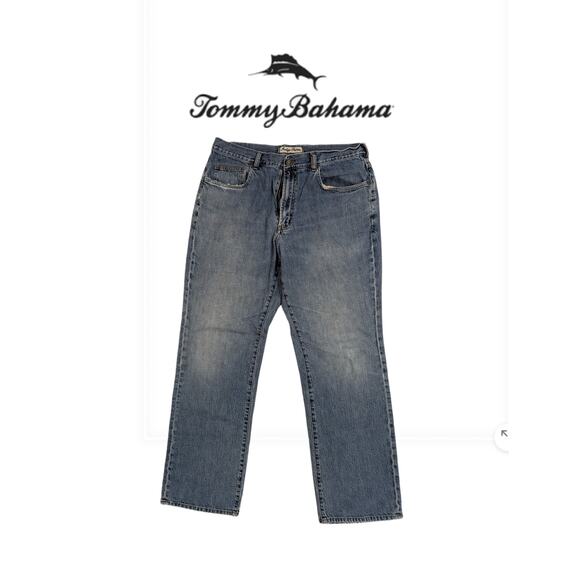 Tommy Bahama Indigo Palms Jeans 40/34 - Picture 1 of 4
